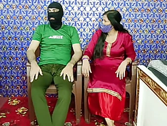 Super-fucking-hot Indian Bhabhi Meraju gets caught tugging in Doc waiting guest room