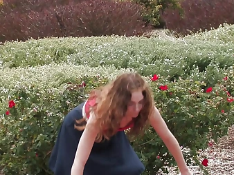Manmeat Chibbles pounds wool covered Asian gals in total sight of the camera