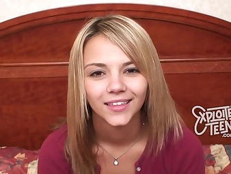 Watch Ashlynn Brooke's debut porno video as she takes on a fat shaft in Pov