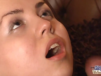 Rita Jalace gets a hard-core ravaging from a well-gifted aged man with a muddy facial cumshot