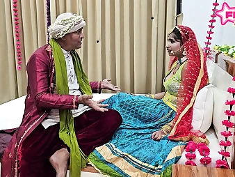 Steamy bhabhi BONED by her senior Indian father in law and face-plumbed like a professional