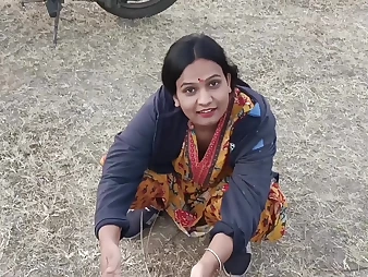Daring Indian Couple Fucking Outdoor In Open Jungle