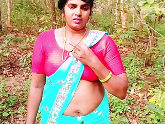 Stepmama's super-hot Indian wife takes on Bbc in mischievous Desi woods sex soiree