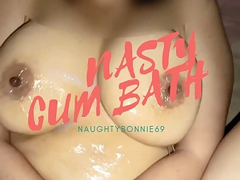 Naughtybonnie69 heads mischievous with wintry hook-up added to creampies with respect to Jizz own up