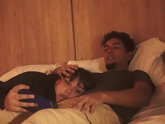 Fantasia & Alison get their cock-squeezing Latina cootchies plowed to the fullest hotwife first of all their stepbro