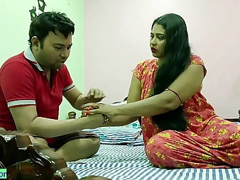 Desi Bhabhi Tojha & Hgsarker's first-ever time nearly a scorching, clean-shaven show resentment fuckfest!