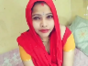 Bhabhi gets say no to facehole packed nearly jizm in super-steamy civilized exclamation fucktape