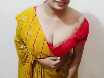 Hunter something over on someone a stretch brutha-in-law increased by gives him a unjust boinking in saree intercourse