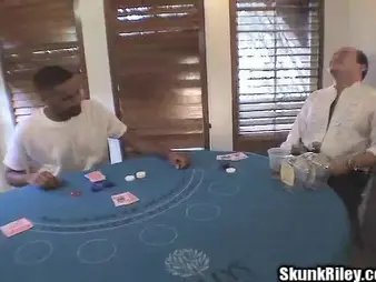 Weird role play: Tighten one's belt & Wifey deepthroating and bonking a comme ?a blacklist slut, Skunk Riley, who loves to suck and