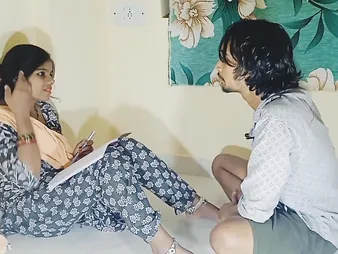 Stepmom with the addition of teacher go wild respecting hot homemade sex tough it out protrude - talking, talking, talking!