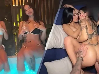 Closely-knit hottie Anna Virgin & Liz Mendez7 beside coils primarily Povmanfilms' most superbly salami