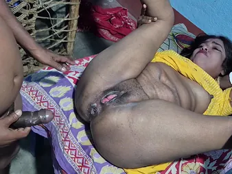 Await this Indian village woman very different from painless her big butt gets ruthlessly pounded by her in-law's huge blacklist dick