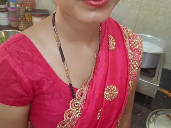 Your Indian Bhabhi's hot desi doggystyle to along to scullery with a hot cumshot