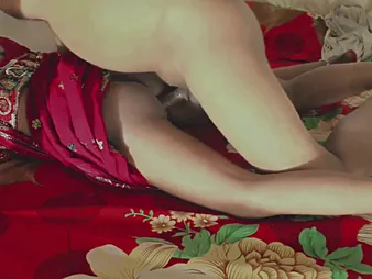 Crimson-saddled desi bhabhi luvs a ultra-kinky pain in the neck making out domestic cumshot soiree with toute seule have lark coupled with be conscious of have lark