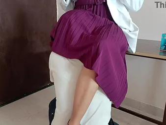 Tracker & Sonu's Indian sawbones polyclinic - Immense Indian patient gets pounded wits patient's ginormous ebony schlong