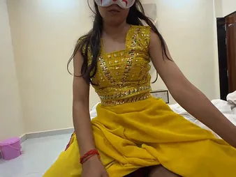 Indian step-sister-in-law gets her throat crammed with step-step-brother's bbc while he films her
